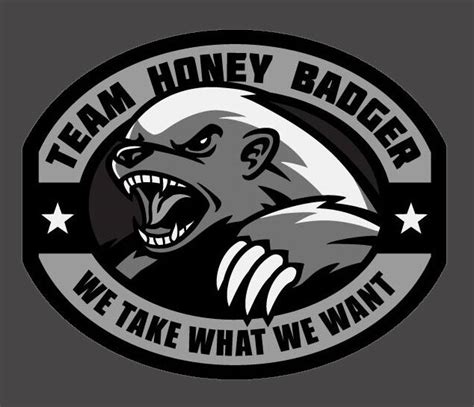 Team Honey Badger Swat Tactical Vinyl Decal Sticker Military Car