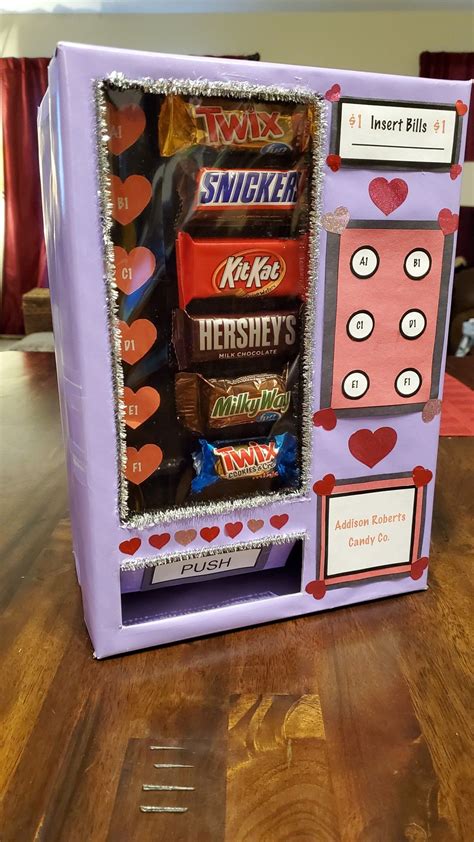 Vending Machine Valentines Day Box Ideias Para Presentear O Namorado
