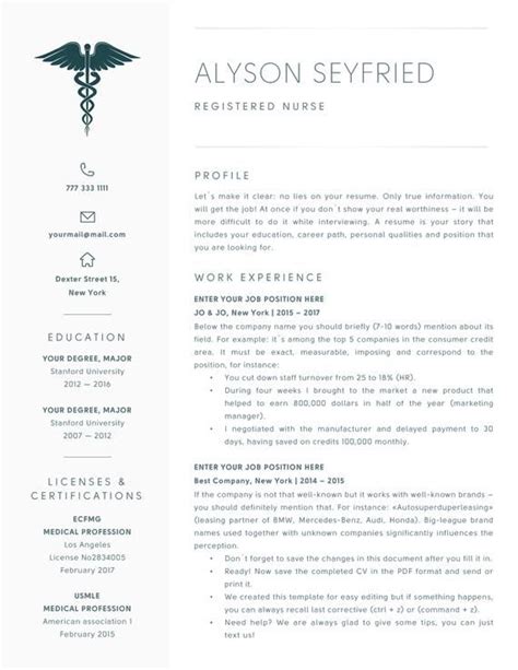 Led and mentored a diverse team of 25 people, attaining a 5% increase in promotions and 20% decrease in turnovers. Nursing Resume Template for Word Registered Nurse Resume ...