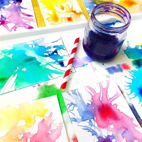 Diy Liquid Watercolors Liquid Watercolor Watercolor Projects Watercolor