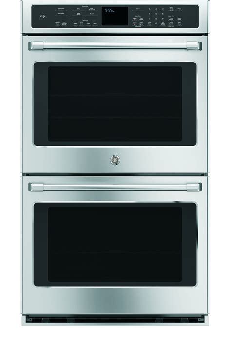 GE Cafe 30" Stainless Double Wall Oven - CT9550SHSS