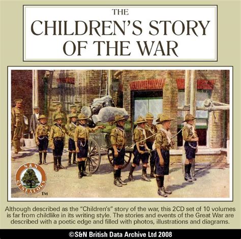 The Childrens Story Of The War Great War 1914 1918 Sandn Genealogy