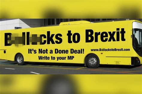 B To Brexit Bus To Tour Uk As Remainers Crowdfund £16000