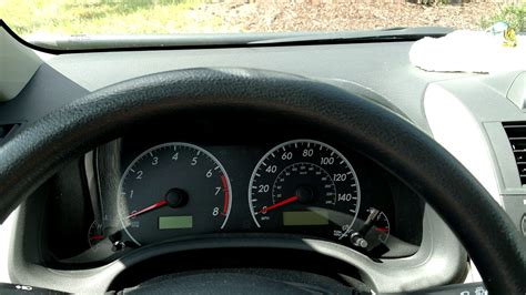 Press the odometer button until you see. How to reset a maintenance light on a 2013 Toyota Corolla ...