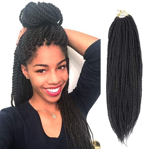 33 Medium Senegalese Twist Crochet Hair Monromoheeqa