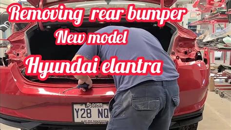 Paano Tanggalin Rear Bumper Hyundai Elantra Car Body Repair