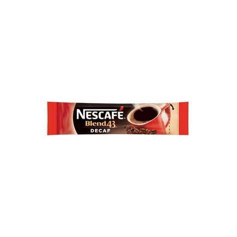 Nescafe Blend Decaf Instant Coffee Sticks Blend Decaf