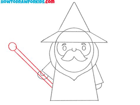How To Draw A Wizard Easy Drawing Tutorial For Kids