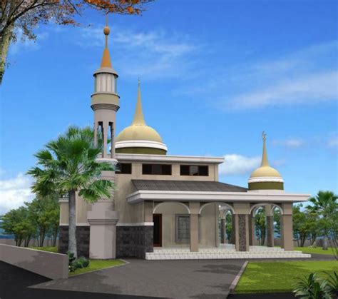 Cara membuat gambar kartun masjid sederhana siswapedia. GAMBAR DESAIN MASJID MINIMALIS MODERN | contoh rumah ...