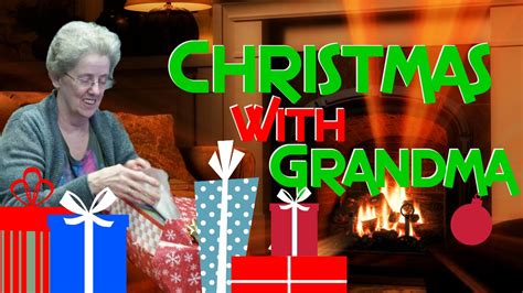 opening christmas presents with grandma youtube
