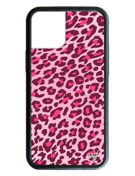 Wildflower Pink Leopard Iphone 12 Case