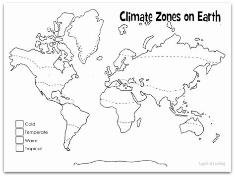 World Biome Map Coloring Page Sketch Coloring Page Images