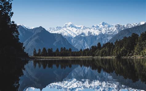 Download Wallpaper 2560x1600 Mountains Lake New Zealand