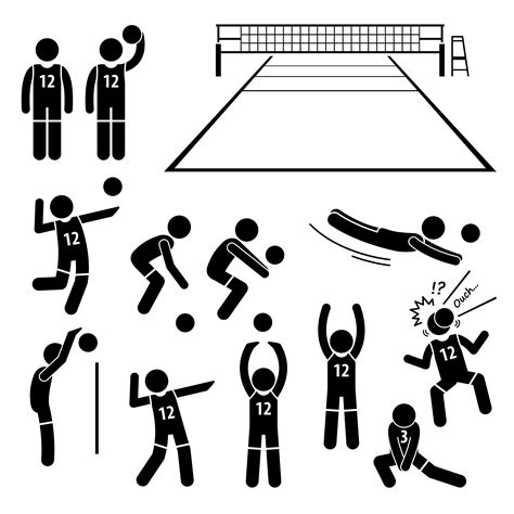 Волейбольная площадка рисунок Статья с фото