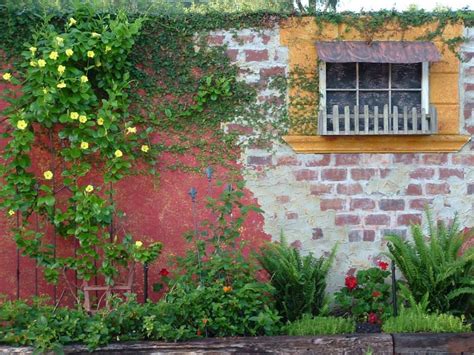 Brick Wall Garden Designs Decorating Ideas Design Trends