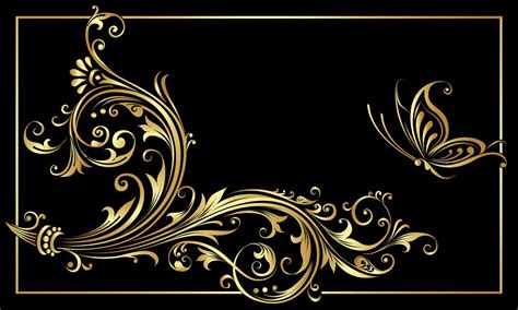 Elegant Black And Gold Wallpapers Top Free Elegant Black And Gold