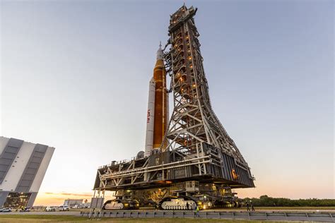 Nasas Most Powerful Rocket Moved To Launch Pad For First Time