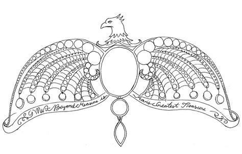 This is also a must do for any harry potter fans. Ravenclaw Diadem Tattoo by cnc-acrylics on @deviantART ...