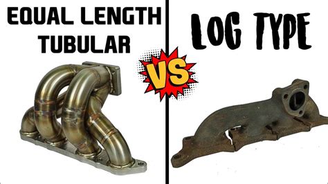 Equal Length Tubular Vs Log Manifolds Headers Scavenging And