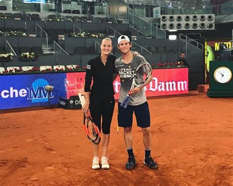 France's kristina mladenovic and austria's dominic thiem had their first public appearance as a couple at the madrid open player party, appearing together in photographs from the event. Dominic Thiem confirms he is dating Kristina Mladenovic ...