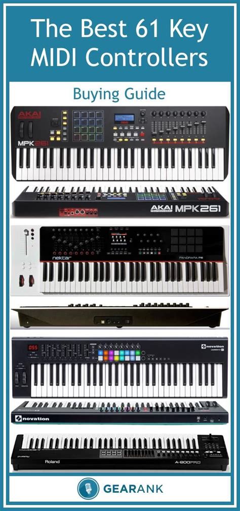 Best midi keyboard controllers under $1000. Detailed guide to the Best 61 Key MIDI Controller ...