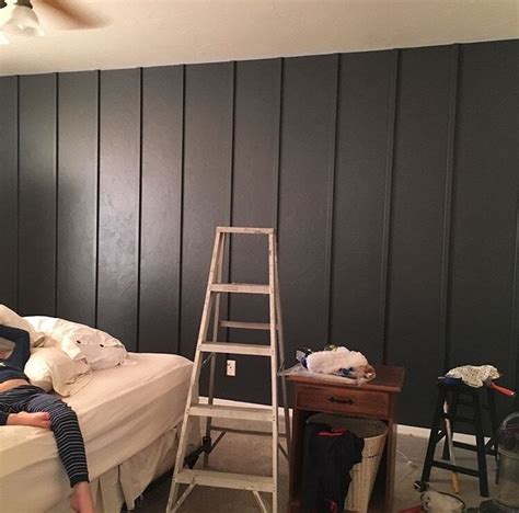 Master Bedroom Board And Batten Accent Wall Renews