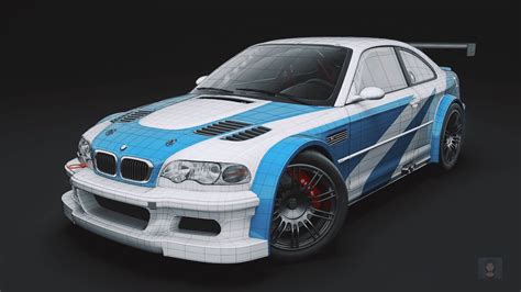 Bmw M3 Gtr E46 Need For Speed Most Wanted Digital Pensil