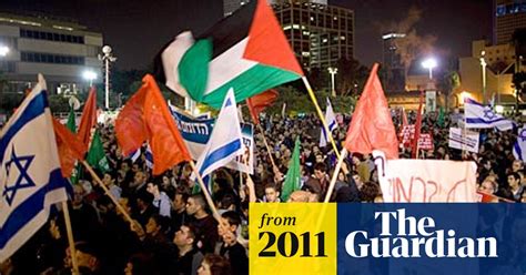 Thousands Of Israelis Rally In Defence Of Human And Civil Rights Israel The Guardian