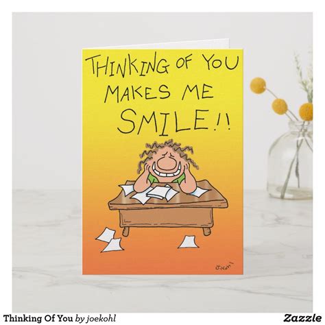Thinking Of You Card In 2021 Funny Greeting Cards Cards