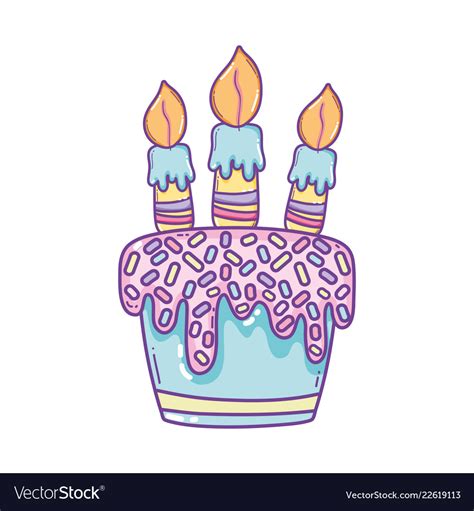 Cute Cartoon Birthday Cake Vector Illustrations Royalty Free Stock My Xxx Hot Girl