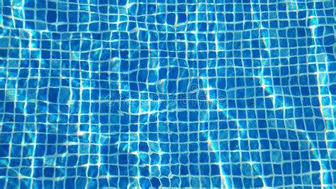 Clear Blue Water In A Swimming Pool Stock Photo Image Of Pool Clear