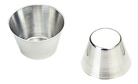 Molde Para Flan Individual De Aluminio ( 9 Cm) Marca Ibili - $ 49.00 en