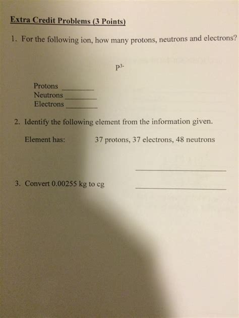 The number in the label represents which shell it is, the closest to the nucleus is labele For The Following Ion, How Many Protons, Neutrons ...