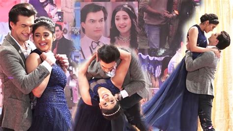 Mohsin Khan And Shivangi Joshi Live Dance Performance On The Sets Of Yeh Rishta Kya Kehlata Hai