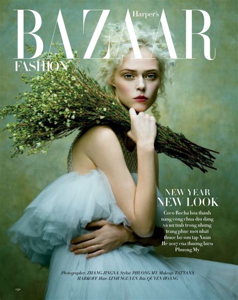 Spotted Harper S Bazaar Magazine Coco Rocha Spot Management Inc Toronto Modeling