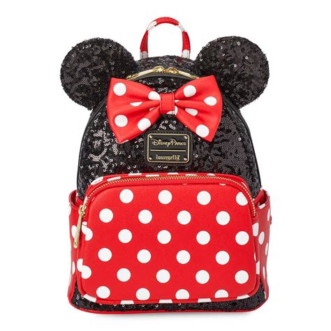 Loungefly Disney Minnie Mouse Sequin Celebration Mini Backpack Palm