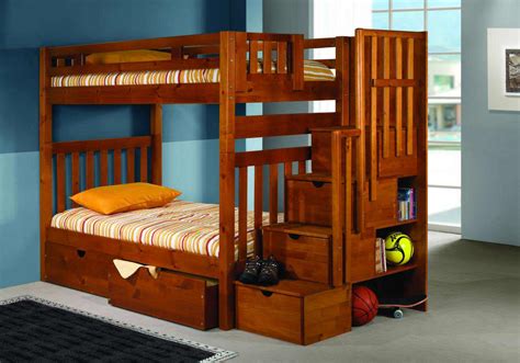 You may also try to customize you own kid's bed if. Bunk Beds With Steps Plans