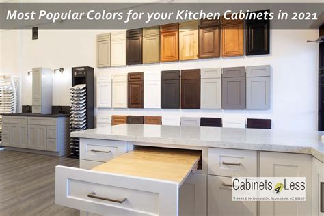 Most Por Colors For Your Kitchen Cabinets In 2021 4 Less