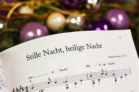Das Weihnachtslied Stille Nacht Feiert Seinen 200 Geburtstag
