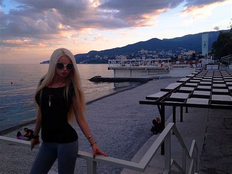 Human Barbie Valeria Lukyanova Shows Support For Putin By Posing On