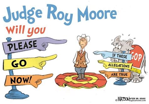 Roy Moore Scandal How Cartoons Are Skewering The Alabama Senate Candidate And The Gop The