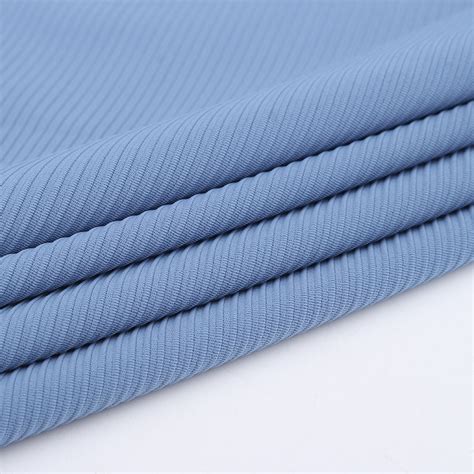 Custom 78 Nylon 22 Spandex Stripped Texture Rib Fabric For Yoga And