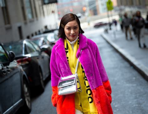 Winter Fashion Trends 2019 Photos Of Colorful Winter Coats At Nyfw Wwd