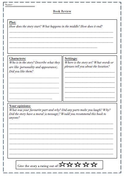 Book Review Template Yay Having To Look Up Book Reviews In Class And
