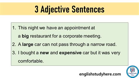 Adjectives Archives English Study Here