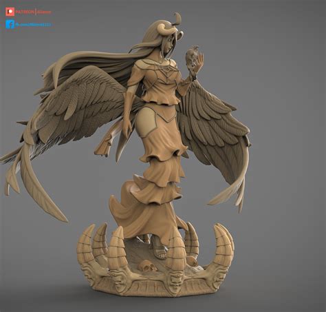 3d file albedo overlord w nsfw 💬・3d printable model to download・cults