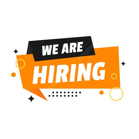 We Are Hiring Png Image Modern Design We Are Hiring To Join Work Team