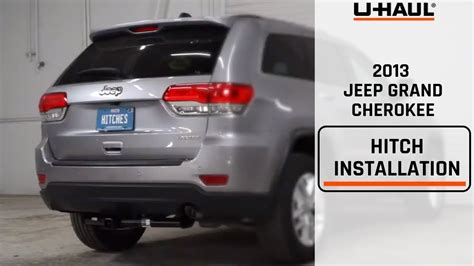2013 Jeep Grand Cherokee U Haul Trailer Hitch Installation Youtube