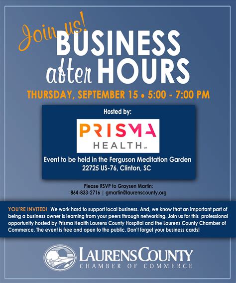 Business After Hours at Prisma Health Laurens County Hospital - Who's