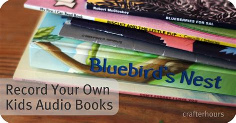 Also, in a world of shortening attention spans with different forms of media constantly vying for our attention, audiobooks could help your child become a more focused and better listener. Record Your Own Kids Audio Books: A Tutorial - crafterhours